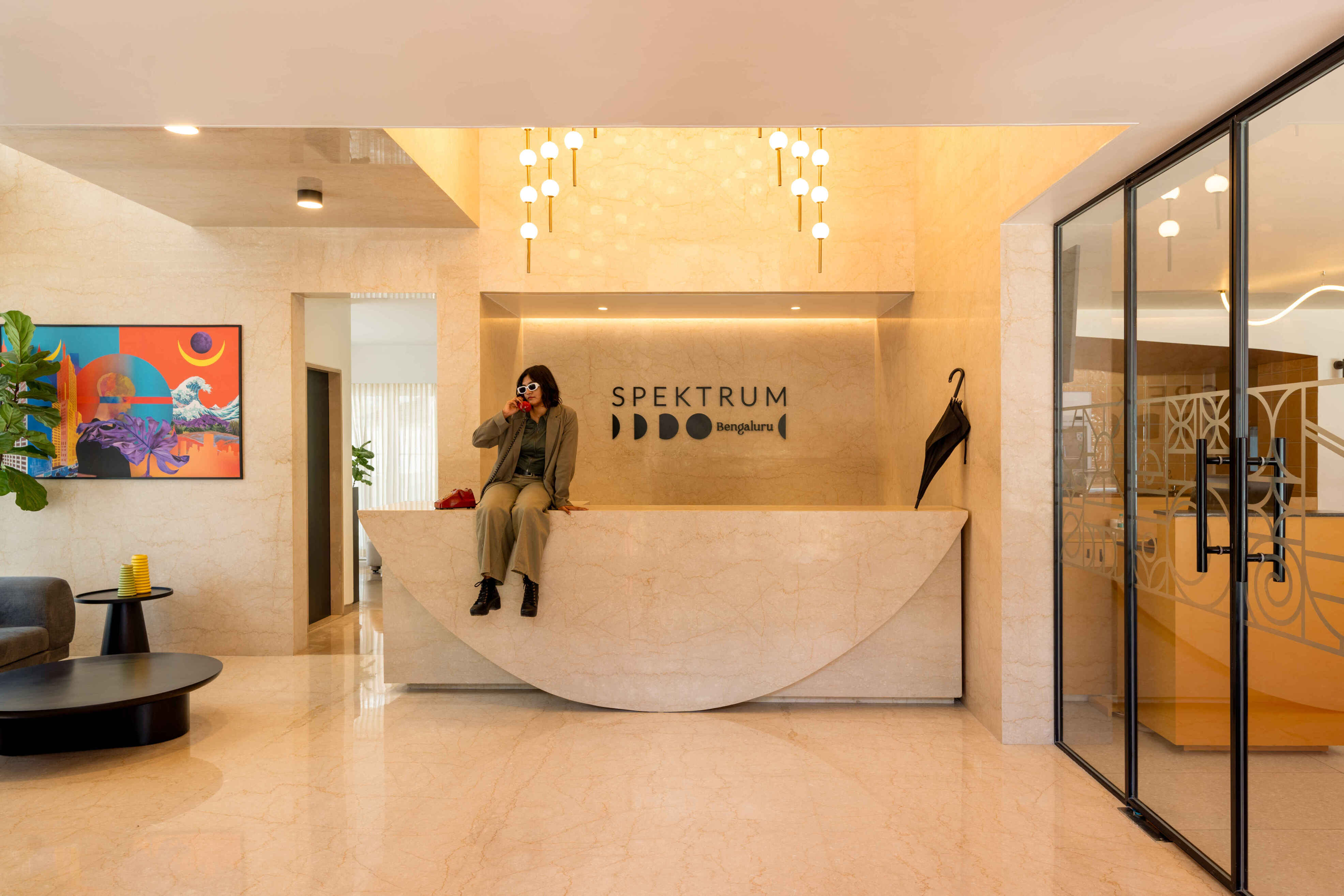 Beautifully plated Indian curry